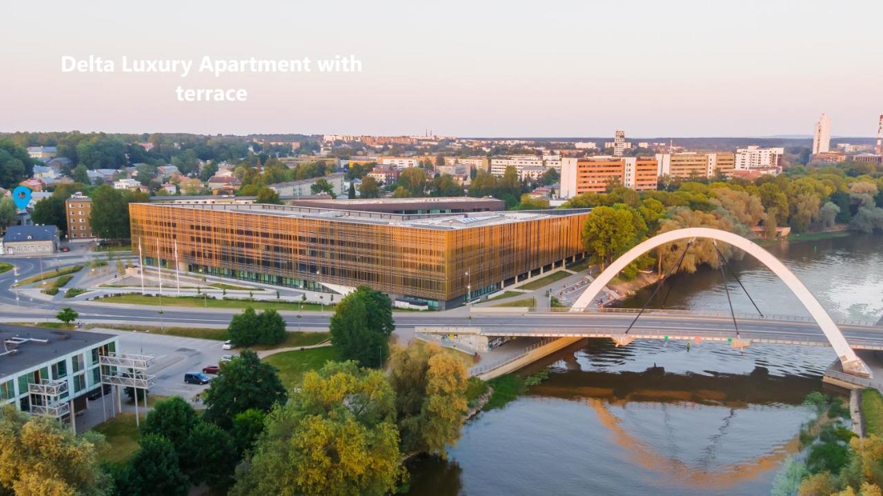 Delta Luxury Apartment With Terrace Tartu Esterno foto